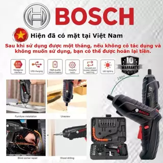 Máy Bắt Vít Cầm Tay, Máy Khoan Pin Mini Bắt Vít Đa Năng 2 Chiều Pin Sạc kèm theo nhiều phụ kiện