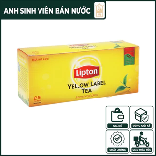Trà túi lọc Lipton Nhãn Vàng xuất khẩu Nhật Bản
