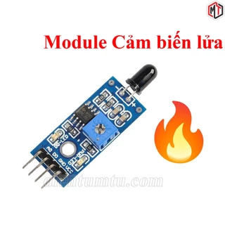 Module cảm biến lửa, Mạch cảm biến phát hiện ngọn lửa Flame sensor - làm mạch báo cháy