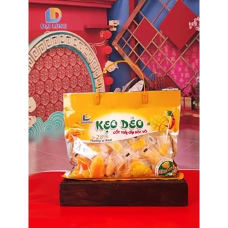 Kẹo dẻo xoài Vàng bóc vỏ Tết Đại Long 400gr