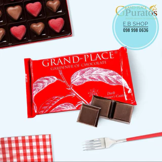 Chocolate Socola Grand Place Sô cô la miếng lẻ 110gr [ NGUYÊN LIỆU LÀM BÁNH ]