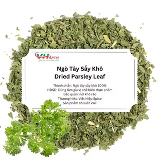 Lá Ngò Tây - Lá Mùi Tây Sấy Khô Túi 1Kg(Dried Parsley Leaf) Việt Hiệp