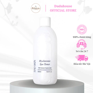 Nước hoa hồng Badskin Hyaluronic Spa Toner NEW 500ml Duduhouse