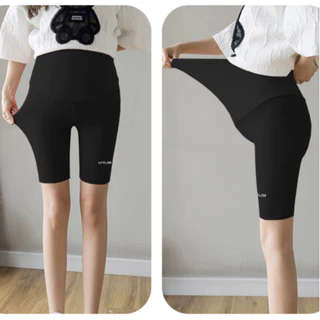 Quần Bầu Legging Lửng Larosa Chất Thun Trơn Quảng Châu Co Dãn 4 Chiều Có Chun Điều Chỉnh LA009Q