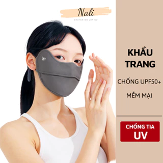 Khẩu Trang Chống Tia UV Chống Nắng Cao Cấp Chất Liệu Vải Mềm Mịn Hợp Thời Trang NL428