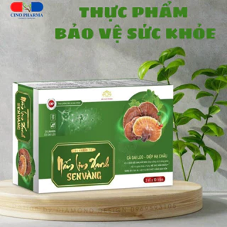 Nấm Linh Xanh Sen Vàng - Hộp 30 viên