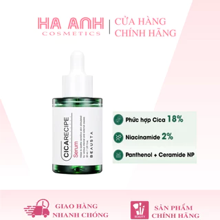 Tinh Chất Chiết Xuất Rau Má Beausta Cicarecipe Serum 30ml