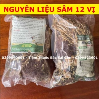 Sâm Mát 12 Vị, Gói Nấu 20 lít nước [Vị ngọt, dễ uống, dễ nấu]