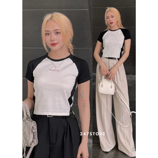 Áo thun babytee phối màu - 247store.vn - Aobabytee165_P5K1