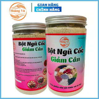 Ngũ cốc dinh dưỡng bột giảm cân Hoàng Vũ cho người ăn kiêng hũ 500g