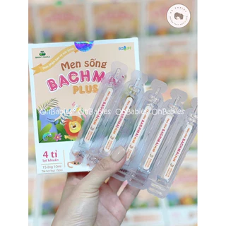 Men sống Bạch Mai Plus dùng cho táo bón, tiêu chảy, kém ăn chậm lớn [OH BABIES]