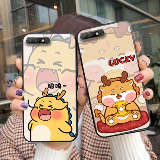 Ốp lưng Huawei Y6 Prime 2018 / Y6 Pro 2018 / Y7 Prime 2018 / Y7 Pro 2018 in hình Rồng nhiều mẫu hot trend,cute