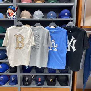 Áo Thun MLB Logo Mono mẫu mới 2024 cotton phù hợp cho Nam và nữ