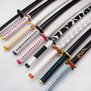 Đạo cụ Cosplay mô hình kiếm gỗ katana zenitsu kimetsu no yaiba zoro roronoa,shusui, thanh enma trong one piece