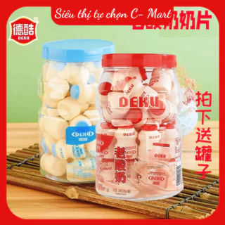 [C-MART] Sữa chua viên Deku 2 vị lọ 240g gồm nhiều lọ nhỏ vị sữa chua thơm ngon, dễ ăn