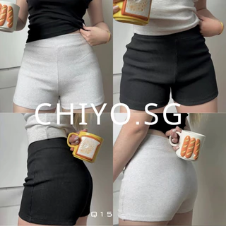 Quần short đùi nữ nâng mông gọn dáng CHIYO.SG phong cách basic Q15