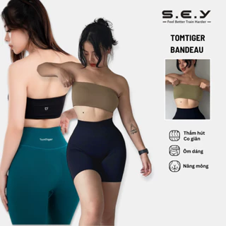 Áo bra nữ thể thao Tomtiger Bandeau tập gym yoga