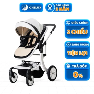 Xe đẩy nôi cho bé cao cấp Chilux S1.9 - Đa năng tiện lợi cho bé sử dụng - Bảo hành 3 năm đổi mới trong 100 ngày