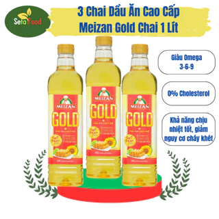 Dầu Ăn Cao Cấp Meizan Gold Chai 1 Lít