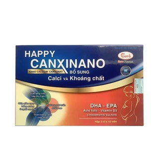 HAPPY CANXINANO BỔ SUNG CANXI VÀ KHOÁNG CHẤT