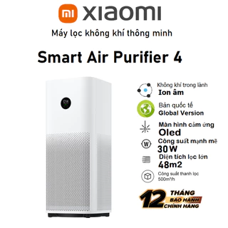 Máy lọc không khí Xiaomi Smart Air Purifier 4 - Hàng chính hãng