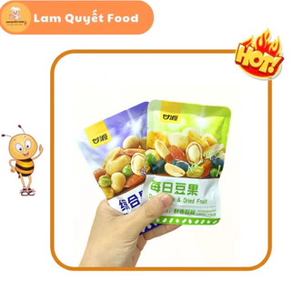 (GIÁ SỈ) 20 Gói Hạt Mix Đậu Phộng Hạt Mix Nho Dinh Dưỡng-Lam Quyết Food