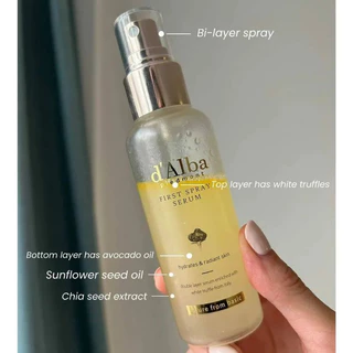 Xịt Tinh Chất Dưỡng Da d'Alba First Spray Serum