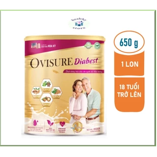 Sữa hạt tiểu đường Ovisure Diabest lon 650g