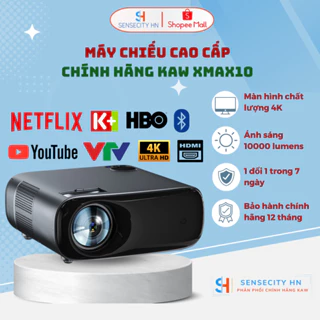 Máy Chiếu Cao Cấp Chất Lượng 4K Chính Hãng KAW XMAX10 Dạy Học, Giải Trí, Bảo Hành Chính Hãng