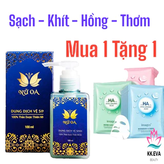 Dung Dịch Vệ Sinh Nữ Oa 110ml Thơm Mát Lạnh Sạch Sâu Thảo Dược Tự Nhiên Se Khít Hồng Ướt Chuẩn pH