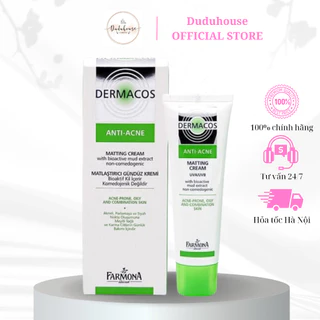 Kem Dưỡng Dermacos Anti-Acne Matting Cream 50ml Duduhouse