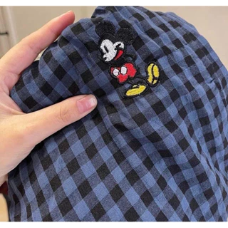 Quần đũi thêu mickey 2 màu đen hồng mã mới. M010.