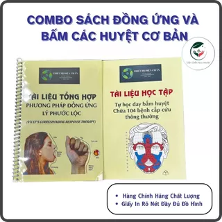 Combo Tài Liệu Tổng Hợp A5 Lý Phước Lộc và Tai Liệu Học Tập 104 huyệt cấp cứu A5  - Trị Liệu Thân Tâm