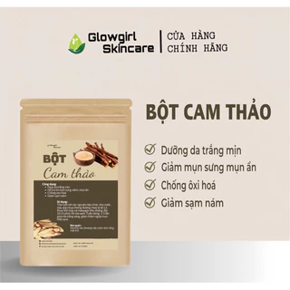 Bột Cam Thảo - Mặt nạ sáng da, dưỡng mịn màng