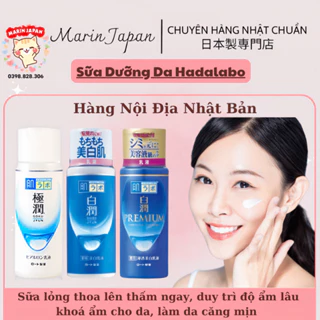 (Đủ bill) Sữa dưỡng ẩm Hada Labo Gokujyun Emulsion 140ml