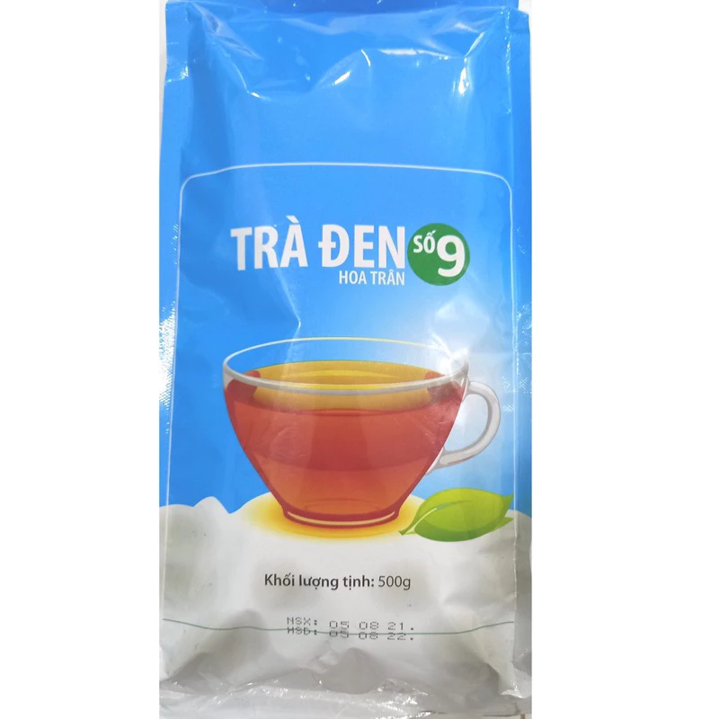 Trà đen số 9 Hoa Trân gói 500G dùng pha trà sữa