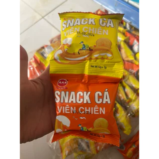 snack cá viên chiên