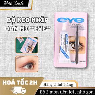 Bộ Keo Nhíp Gắn Mi Giả EYE Khối Lượng 7G