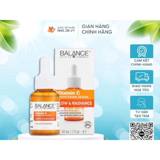 Serum Dưỡng Trắng Da Giảm Thâm Balance Active Formula Vitamin C Brightening 30ml