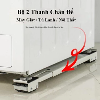 Chân Đỡ Di Động Tủ Lạnh - Máy Giặt Kéo Dài , Đế Đỡ Máy Giặt Tủ Lạnh di động Đồ nội thất cơ sở nâng bánh xe  Di chuyển