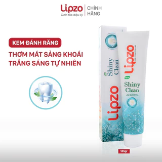 KEM ĐÁNH RĂNG SHINY CLEAN  LIPZO 95G, 185G