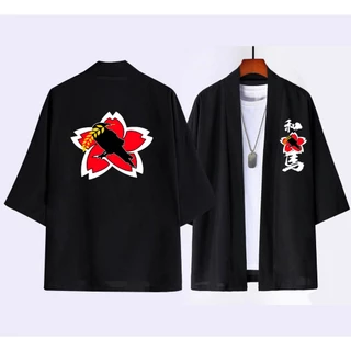 Áo kimono kazuma crew windbreaker outfit coach, áo kazuma crew