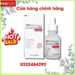 [Mã COSBAUH3 giảm 8% đơn 300K] Serum Huyết Thanh Trắng Da 7Day Whitening Program Glutathione 700 Vample