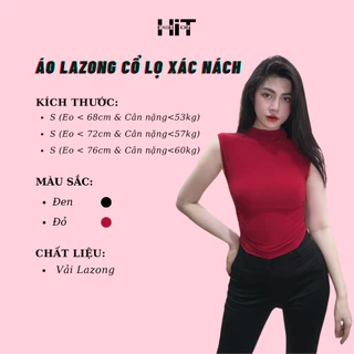 🌹ÁO LAZONG CỔ LỌ XÁC NÁCH🌹 - Chất liệu: Vải Lazong - Thương hiệu: HiT Fashion