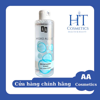 Nước Hoa Hồng AA Hydro Algae của AA COSMETICS làm sạch giữa ẩm cho da. lọ 200ml