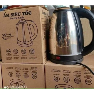 Ấm siêu tốc Ấm đun siêu tốc Electric Kettle 1L8 bằng inox 304 cao cấp bảo hành 1 đổi 1