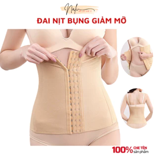 Đai Latex Nịt Bụng Giảm Mỡ 3 Nấc Cài, Đai Nịt Bụng Định Hình Eo Thon Gọn Sau Sinh Nali do lot gia si 425