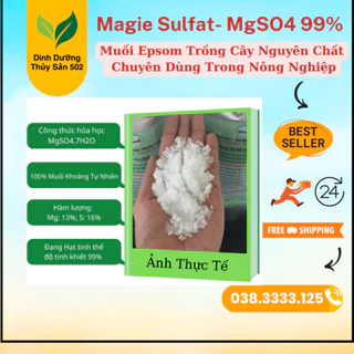 Muối Epsom Trồng Cây Nguyên Chất Chuyên Dùng Trong Nông Nghiệp