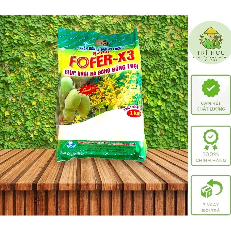 FOFER X3 GÓI 100GR ( GIÚP RA HOA XOÀI ĐỒNG LOẠT)