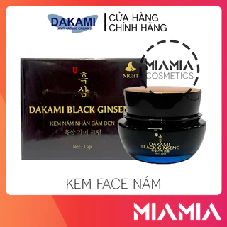 Kem Face Nám Nhân Sâm Đen Dakami - Kem Face Hỗ Trợ Giảm Nám Thâm Sạm Da